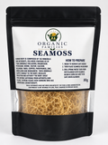 Organic Gold Sea Moss (Wildcrafted, Dried)